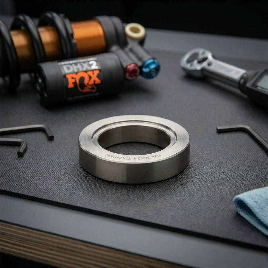 FOX Spacer DHX2 Metric & Trunnion für präzises Fahrwerks-Tuning. Optimiert Dämpfer-Performance, reduziert Verschleiß.