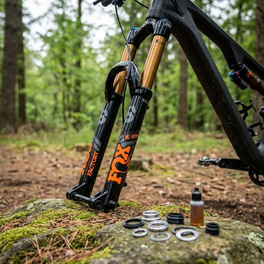 FOX Service Set 2025 Grip Compression Valving FK für präzise Federgabel Wartung und maximale MTB Dämpfungs-Performance.