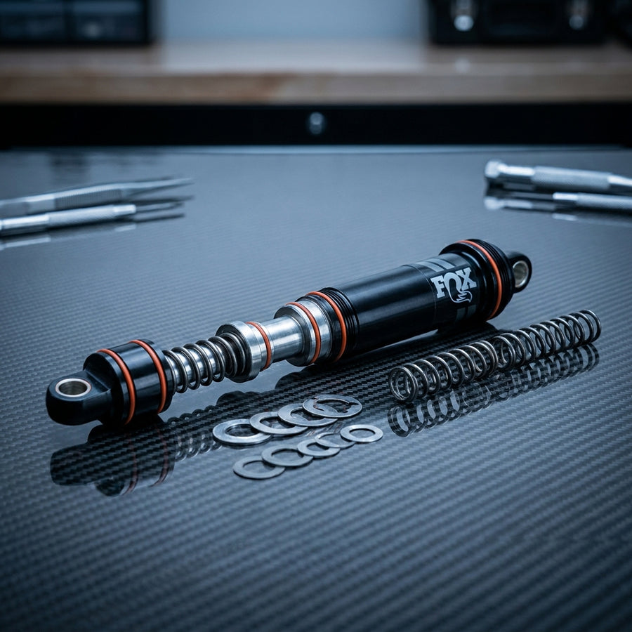 FOX Service Set 36/38 Grip2 HSR/LSR Damper Shaft Assy für präzise Federgabel-Wartung, maximale Trail-Performance.