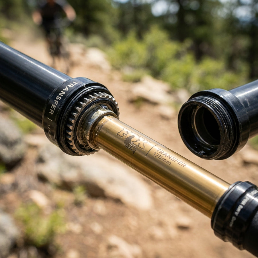 FOX 2021 Transfer Push Rod 175mm: Präzise Ansteuerung für Dropper Post. Mountainbike Ersatzteil für zuverlässige Funktion.