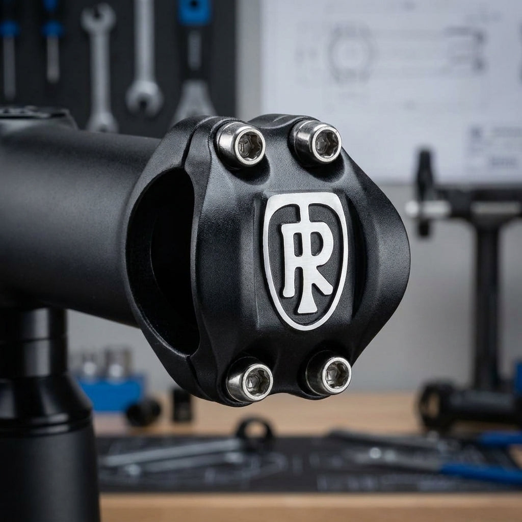 Ritchey Comp 4Axis Vorbaulenkerkappe 31,8 mm BB Schwarz. Hochwertige Lenkerklemmung für sicheren Halt am Fahrradvorbau.