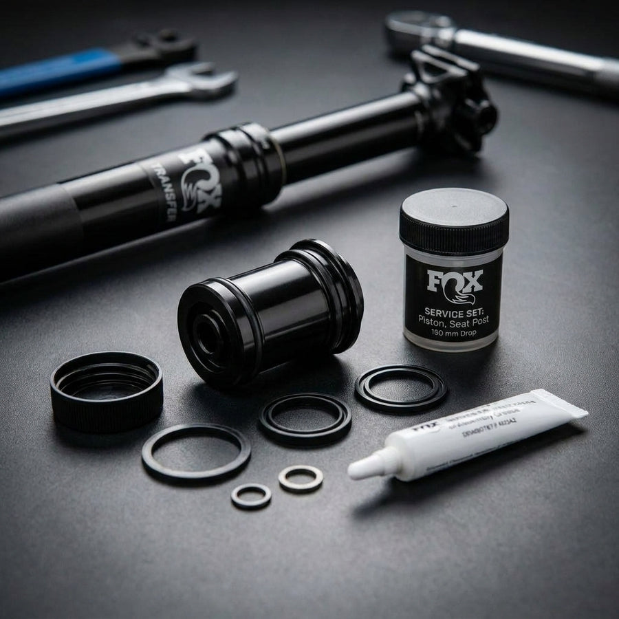 FOX Service Set: Piston, Seat Post, 150 mm Drop für FOX Transfer Sattelstütze. Wartung, Reparatur, Performance.