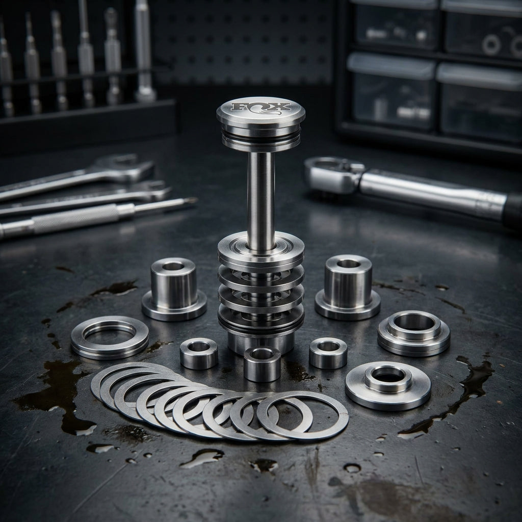 FOX Service Set Valve Stack Assy Grip X2 PODIUM Medium - präzise Rebound-Performance