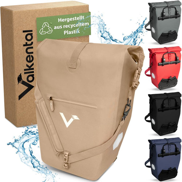 Valkental Gepäckträgertasche ValkOcean Sand