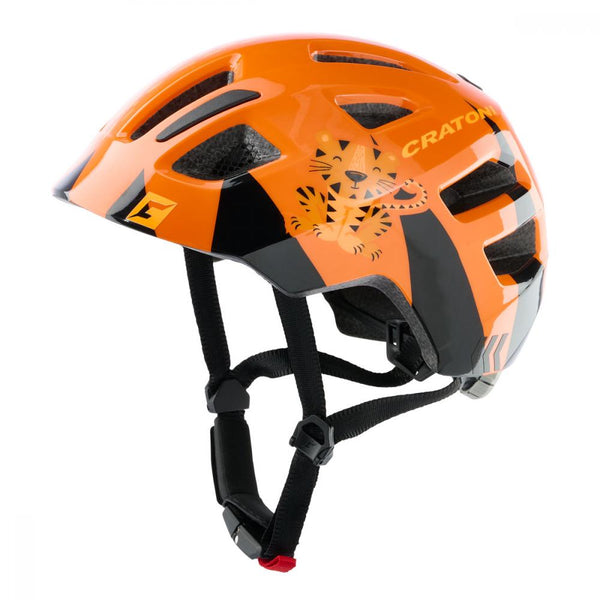 Cratoni Kinderhelm Maxster Kid Tiger orange glänzend XS/S 46 bis 51cm