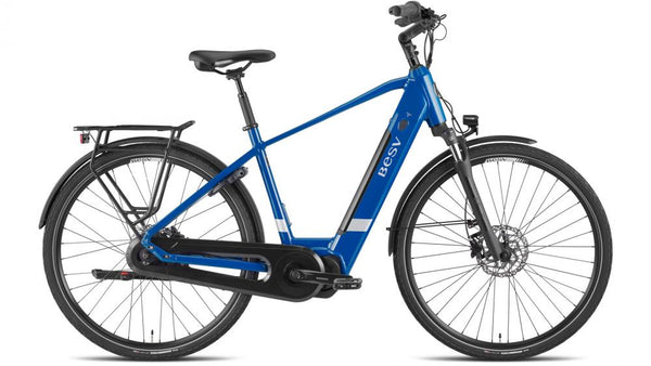 BESV CT 2.3 E-Citybike - Step Over 550 Rahmen L Denim Blue mit effizientem Antrieb und komfortbetonter Ausstattung für moderne urbane Mobilität