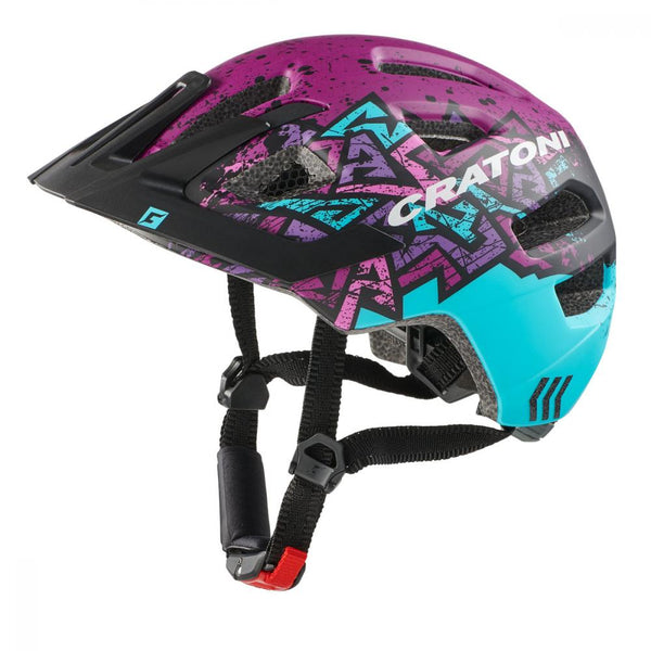 Cratoni Kinderhelm Maxster Pro Kid wild lila matt S/M 51 bis 56cm