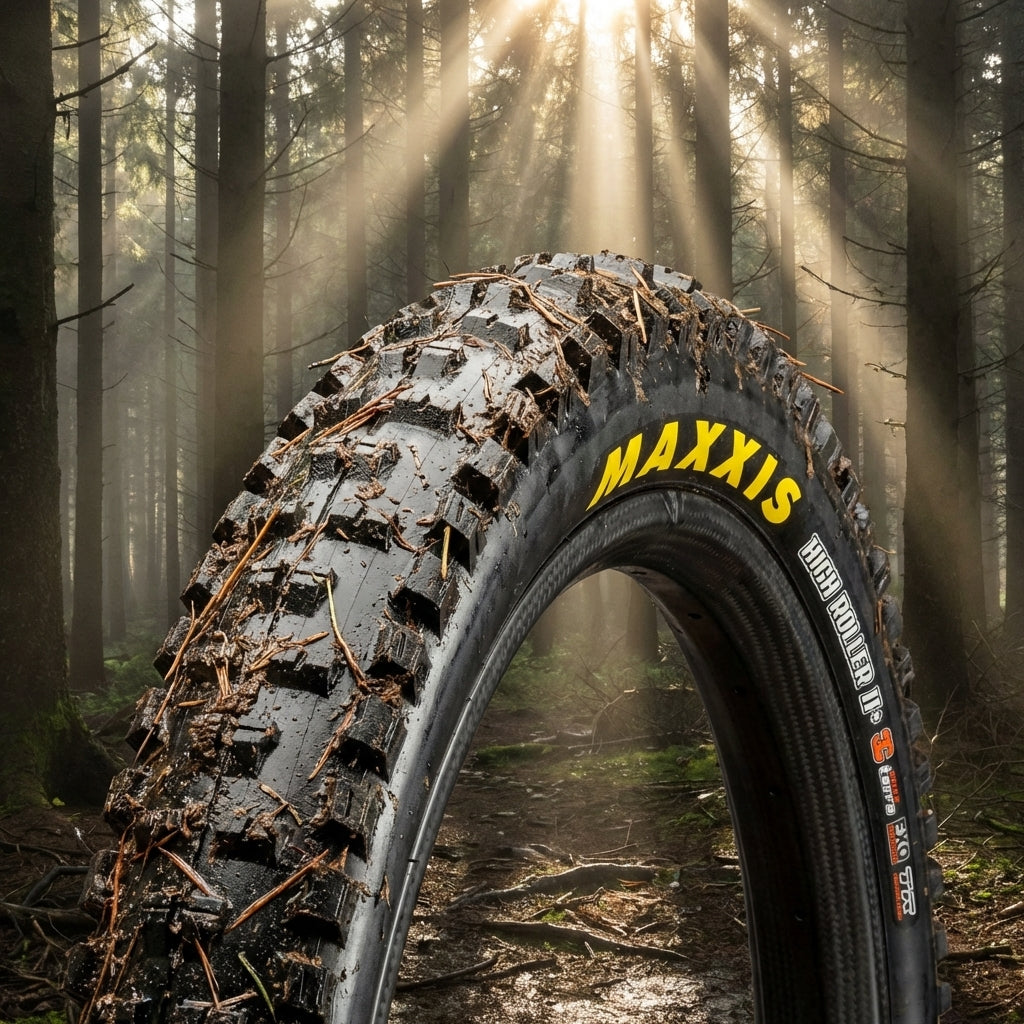 Maxxis Faltreifen Maxxis HighRoller II+ 27.5x2.80 Zoll 71-584 schw. TLR 3C MaxxTerra