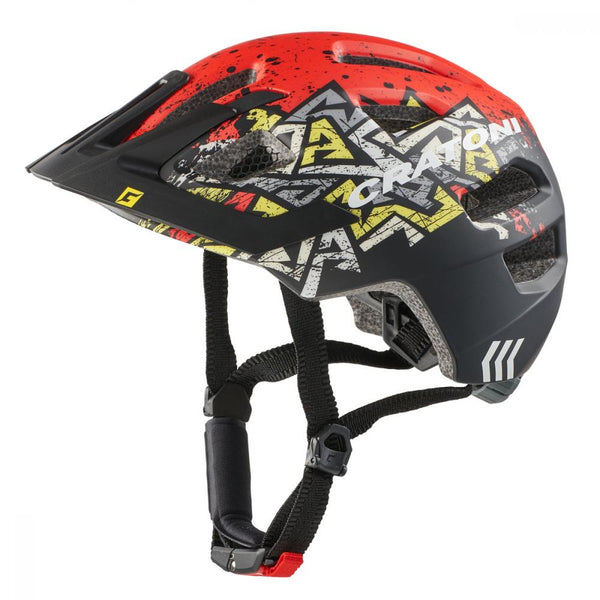 Cratoni Kinderhelm Maxster Pro Kid wild rot S/M 51 bis 56cm