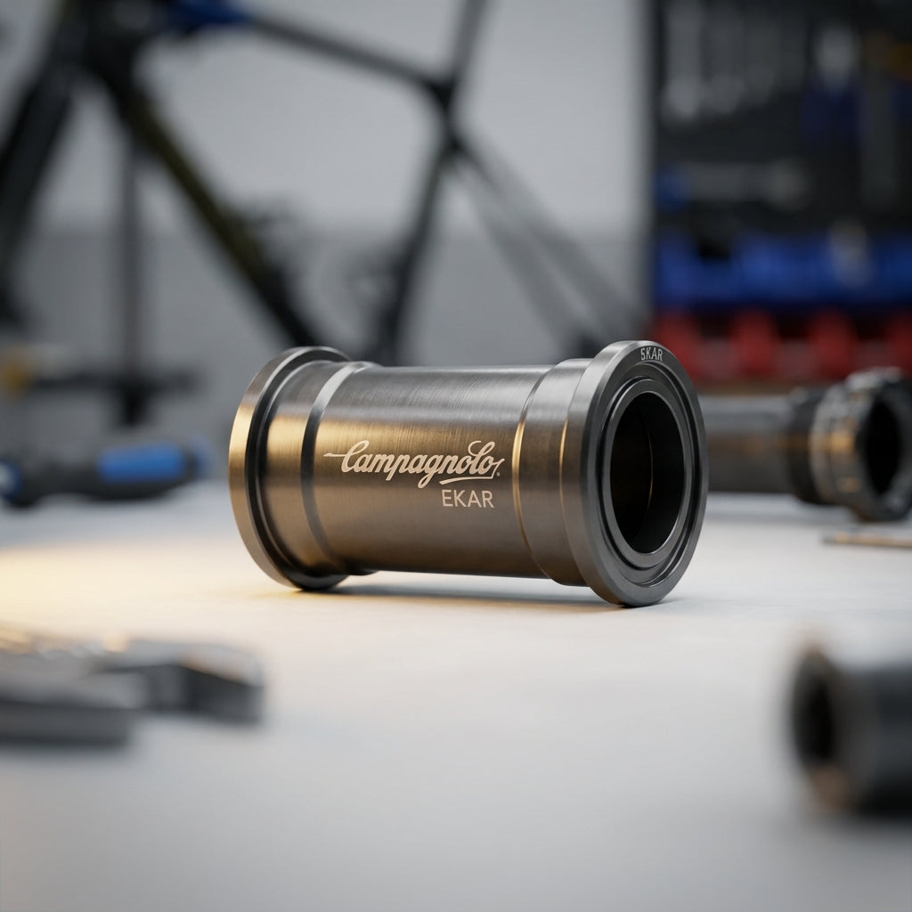 Campagnolo Ekar Innenlagerhülse für Pro-Tech Lagerschalen. Hochwertiges Fahrradteil für Gravelbikes. Präzision und Haltbarkeit.