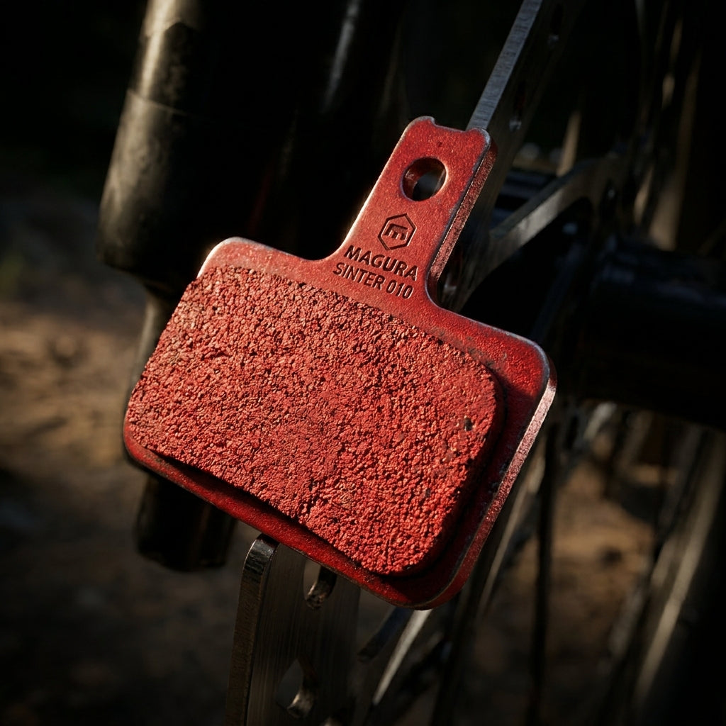 Scheibenbremsbelag Sinter 010 Magura organisch, MTB Standard, rot, 25 Stück