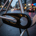Hebie Kettenschutz 0344 schwarz 1-flügelig für 44-48 Zähne hochglanzpoliert aus schlagfestem Kunststoff für Fahrräder.