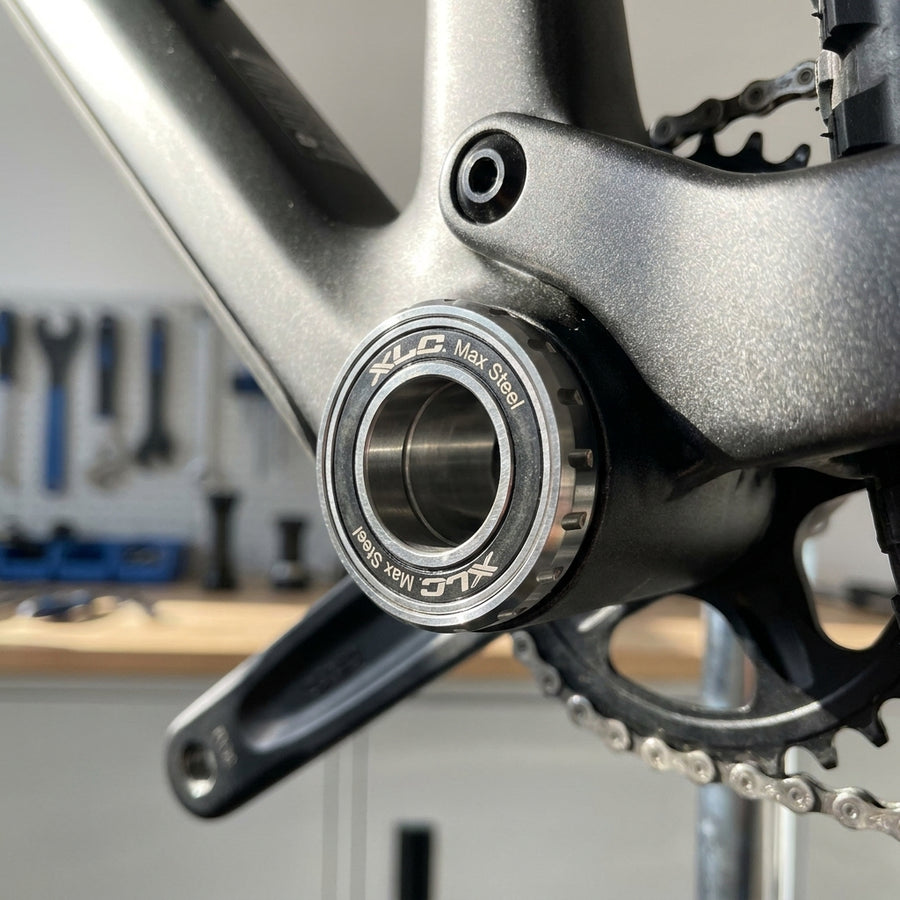 XLC Max Steel Präzisionslager BB-C20 für Tretlager. Hochleistungs-Fahrradlager: Langlebigkeit, geringe Reibung, Top-Performance.