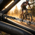 KMC X12 Fahrradkette 12-fach, 126 Glieder, schwarz/silber, gewachst für Shimano, SRAM, Campagnolo. Präzises Schalten.