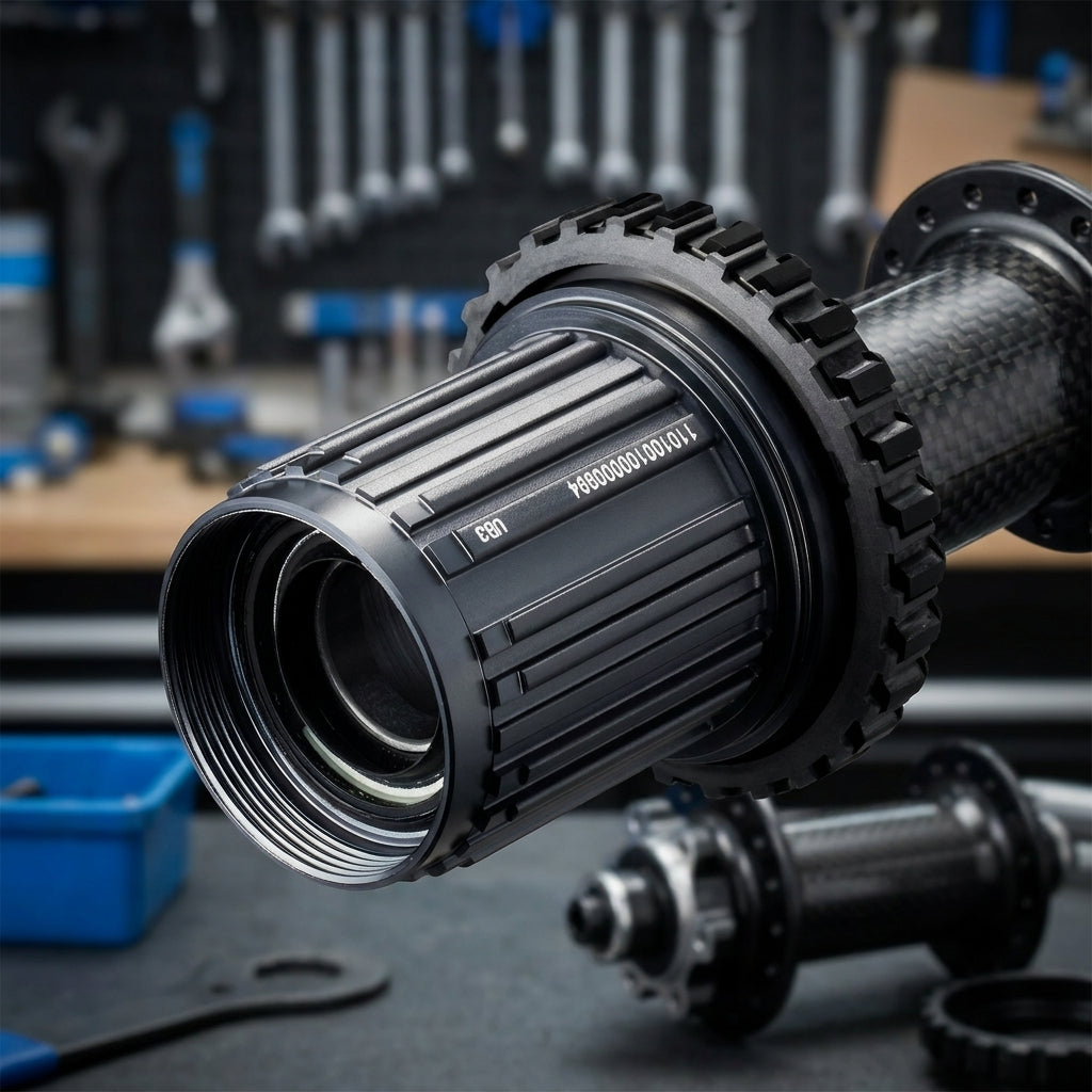SHIMANO WH-R9270 Freilaufkörper für Hinterradnabe, schwarz, in Fahrradwerkstatt.