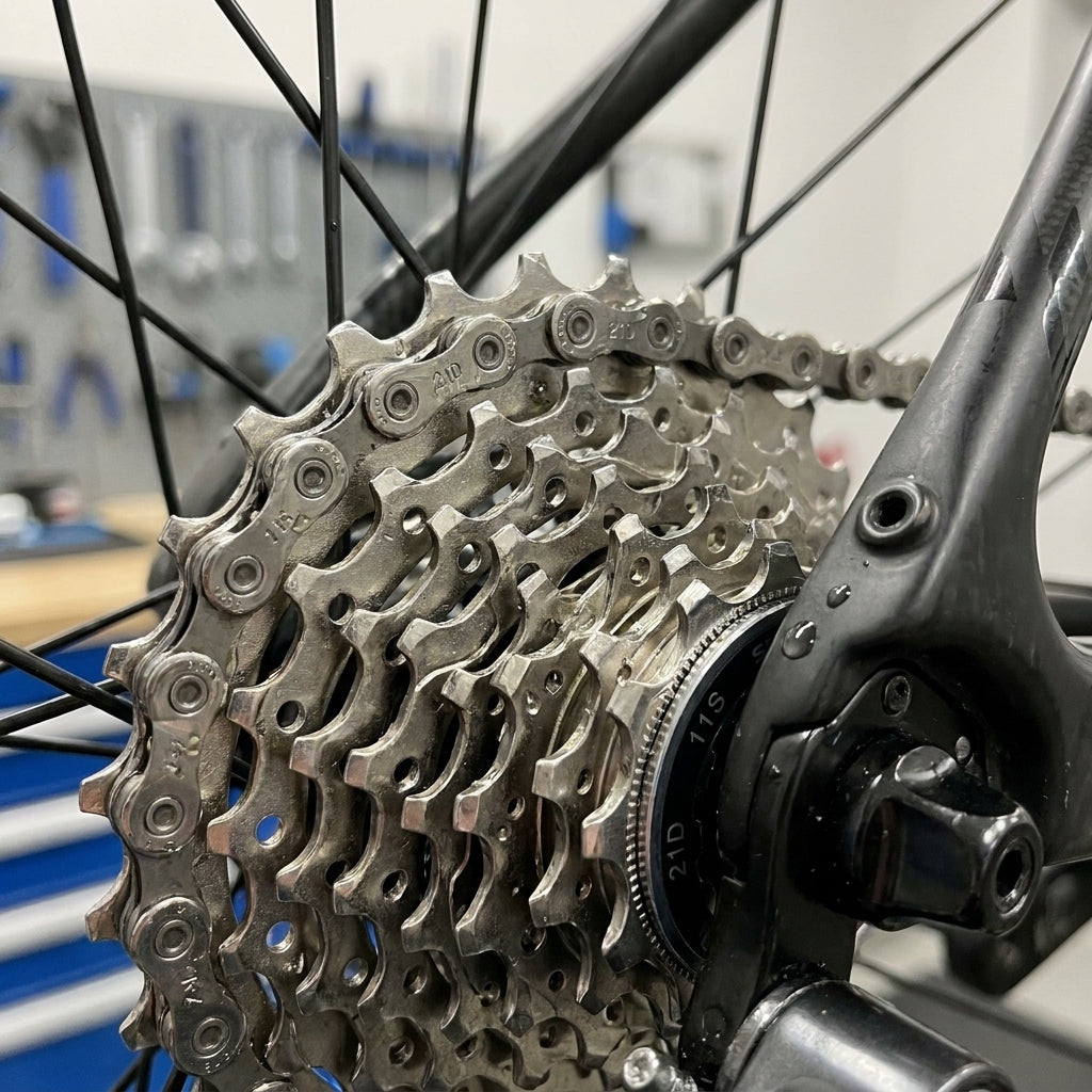 SHIMANO Ritzel CS-5800 21 Zähne für 11-fach Rennrad Kassette 11-28. Präzisions-Ersatzteil für reibungslose Schaltvorgänge.