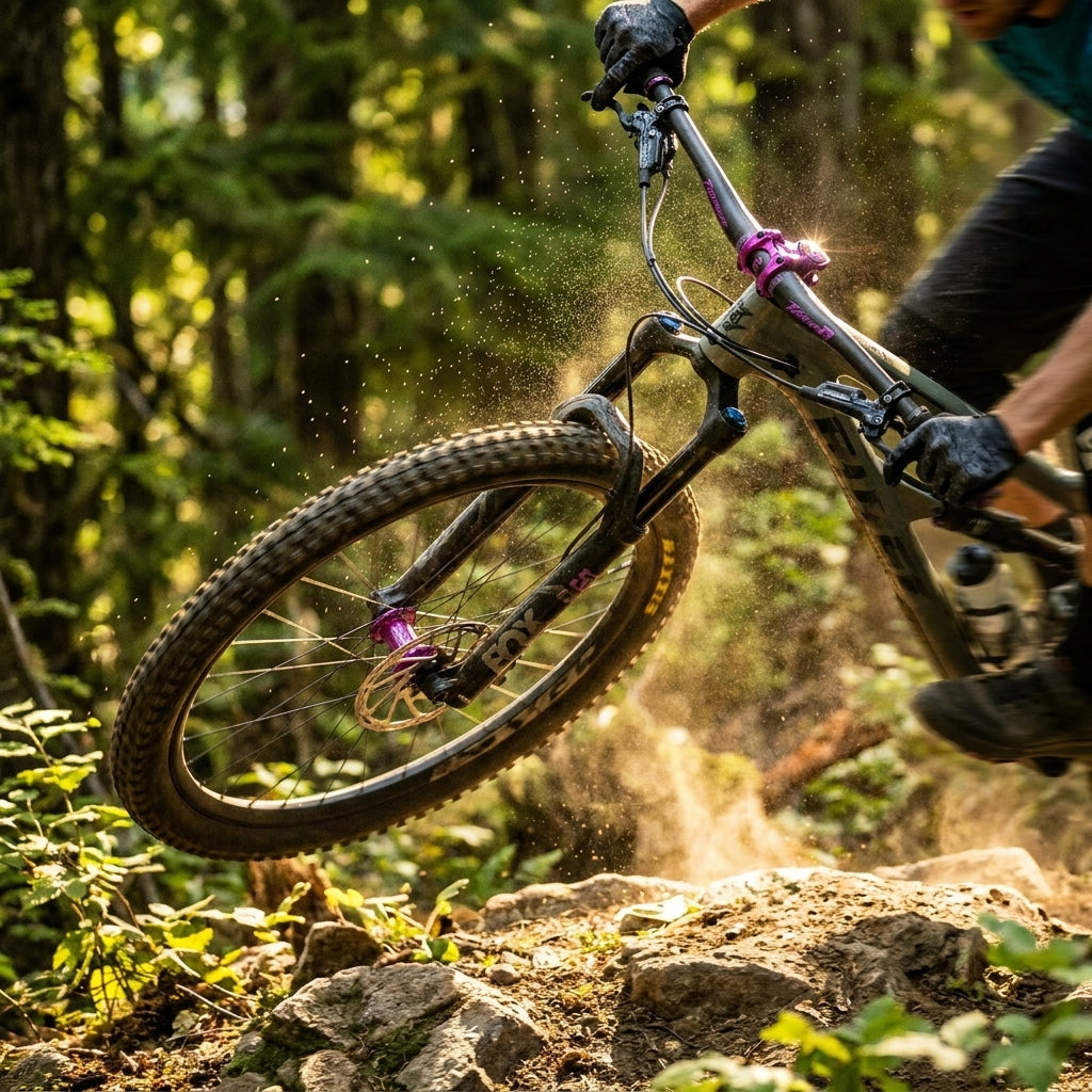Race Face Turbine R Vorbau, 35.0mm, 32mm, lila - leistungsstark für Trail & Enduro