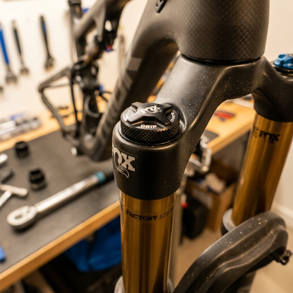 FOX Damping Adj Part: Selector, LSC, Grip F-S - präzise Low-Speed-Compression Einstellung