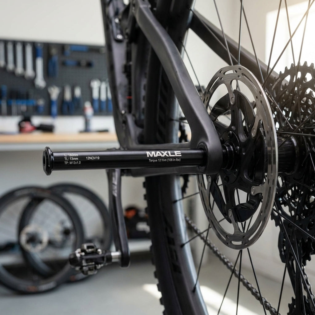 SRAM Maxle Stealth Steckachse hinten M12 x 1,0 / 180 mm - leichte, steife Achslösung