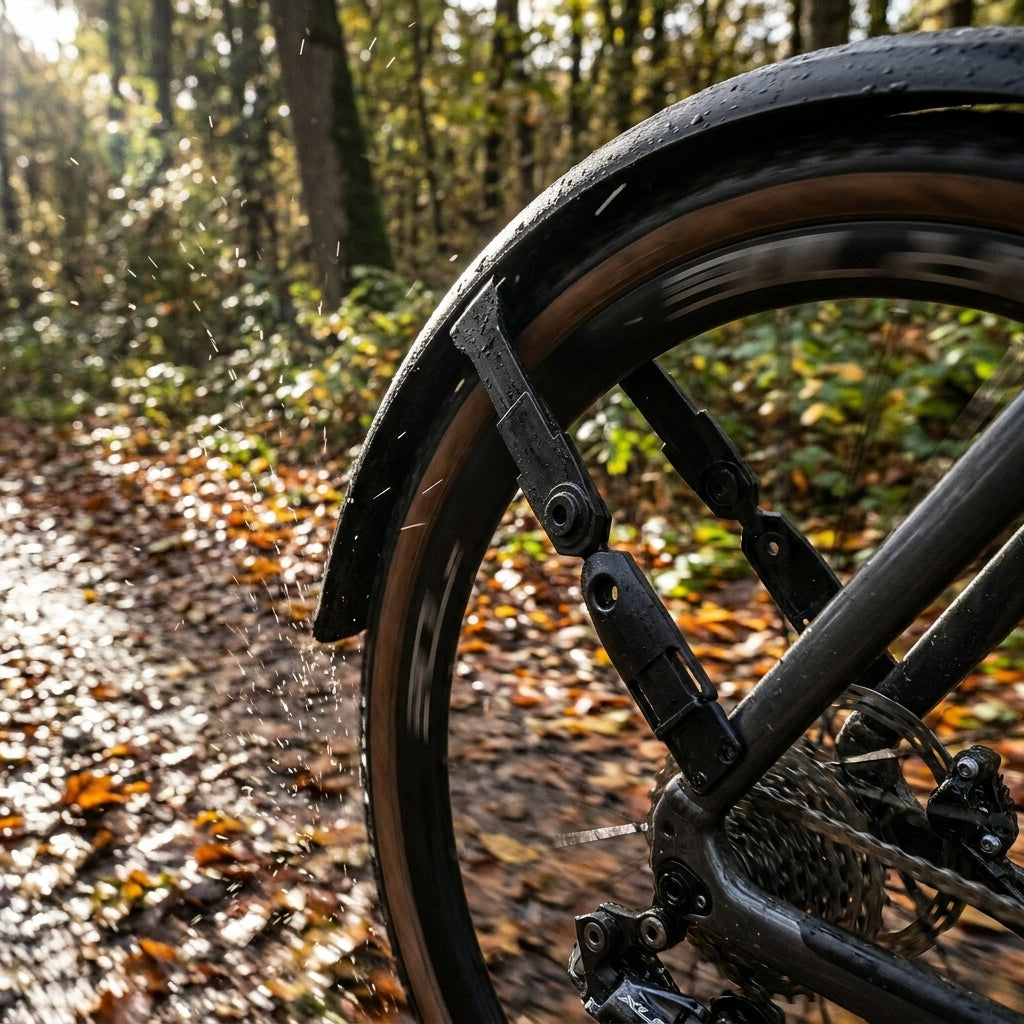 XLC Streben-Sicherungssystem MG-X09 Set für MG-F03/04 Schutzbleche. Sichert Fahrrad-Schutzbleche stabil. Schwarz, 5er Set.
