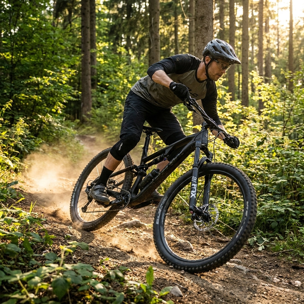 XLC Suspension Dropper SP-S14 Teleskopsattelstütze mit Federung. Interne Kabelführung, Komfort & Kontrolle für MTB & Trekking.