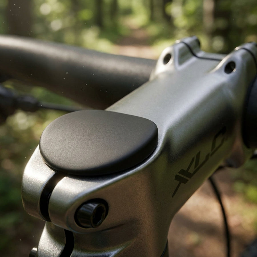 XLC Vorbaustopfen ST-X02 schwarz für ST-T13 45. Fahrrad Vorbaukappe, Schutz & Ästhetik. Robustes Bike Zubehör für MTB & Trekking.