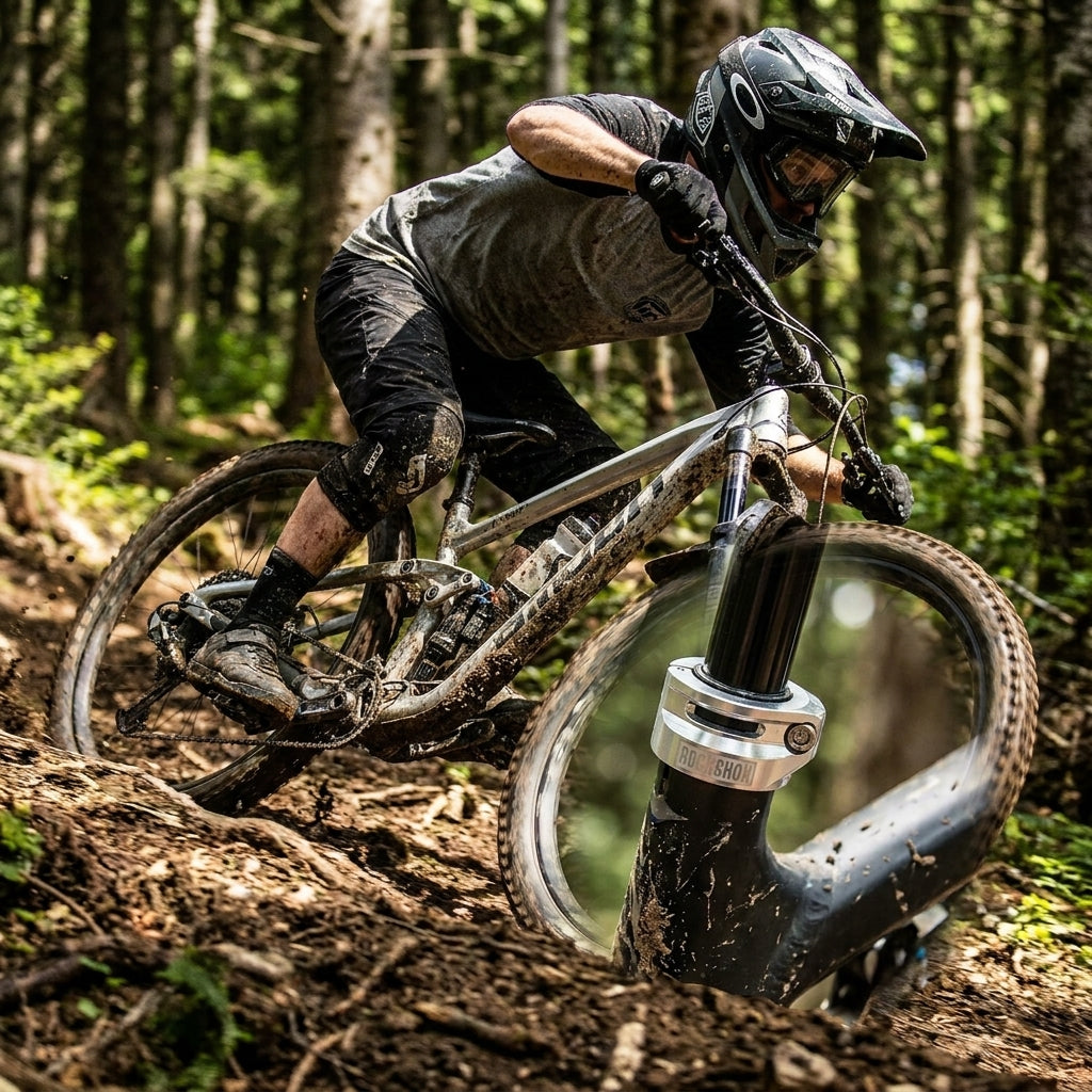 RockShox Reverb Enduro Collar silber: Sattelstützen-Begrenzer für Mountainbike Enduro & Trail. Optimiert Kontrolle auf Abfahrten. Robustes MTB Upgrade.