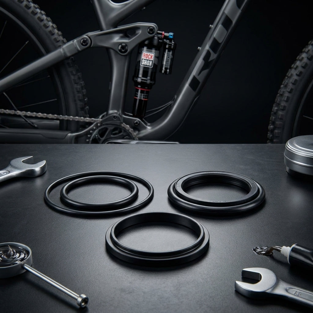 RockShox HR Dämpfer Air Can Service Kit AM 2012 Basic - Ario, mit Dichtungen, Fett und Werkzeug.
