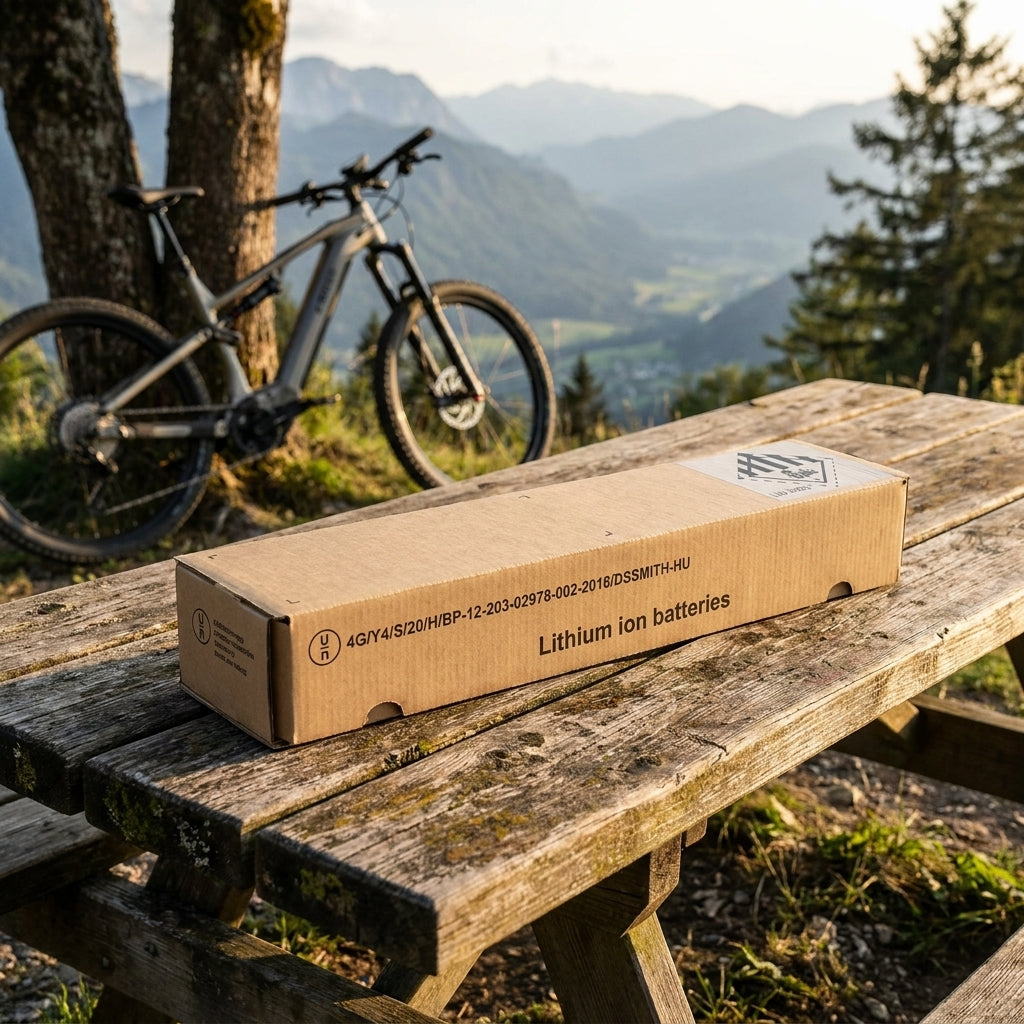 Bosch PowerTube Transport Verpackung BBP38YY für 540/600/800 Akkus. Sicherer Schutz für E-Bike Akku beim Transport & Lagerung.