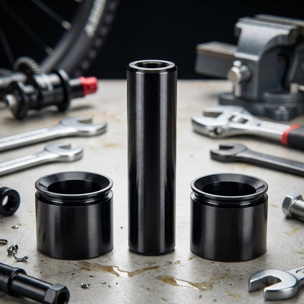 RockShox Federbein Montage Hardware 8x42.0. Präzises Mountainbike Ersatzteil für optimale Federungsleistung und Sicherheit.