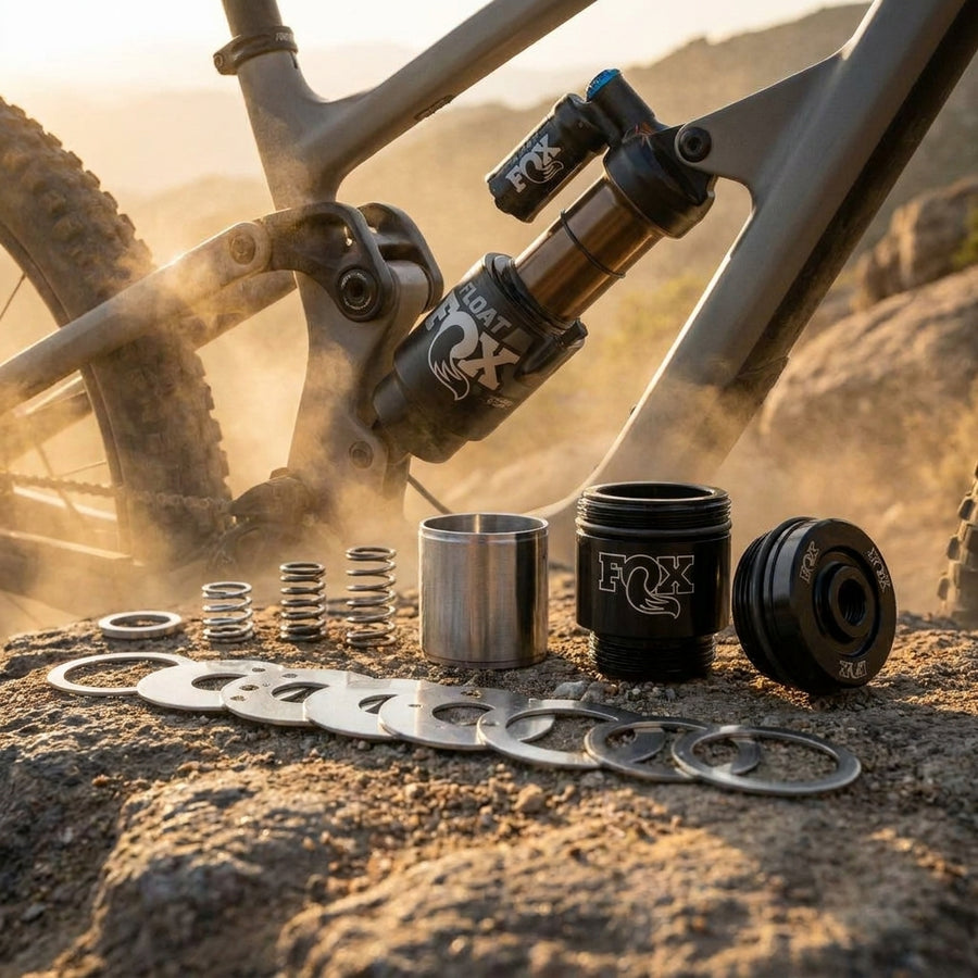 FOX Service Set Valve Stack Assy Float Rebound Light RL SH für präzise Dämpfer Wartung am Mountainbike. Optimale Federung.