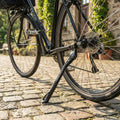 Hebie Hinterbauständer 618 AX schwarz, universal Achsbefestigung. Stabiler Fahrradständer für 26-29 Zoll Bikes.