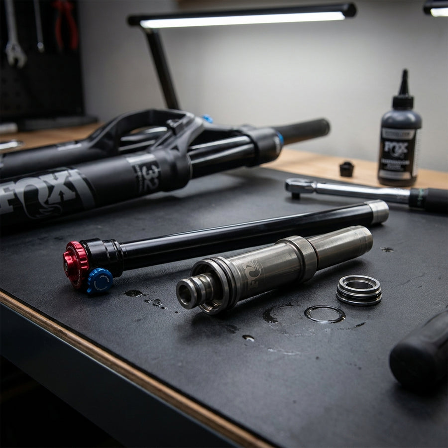 FOX Service Set 2019 32 29 Grip Damper Shaft Assy zur Federgabel Wartung. Präzision für MTB Dämpfer Performance.
