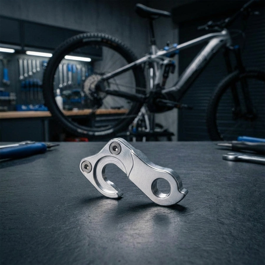 XLC Schaltauge DO-A91 aus Aluminium für Haibike Xduro und Sduro E-Bikes mit Steckachse.