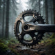 SHIMANO Kettenblatt DEORE FC-M617 36 Zähne - präziser Antrieb für 2x10-fach