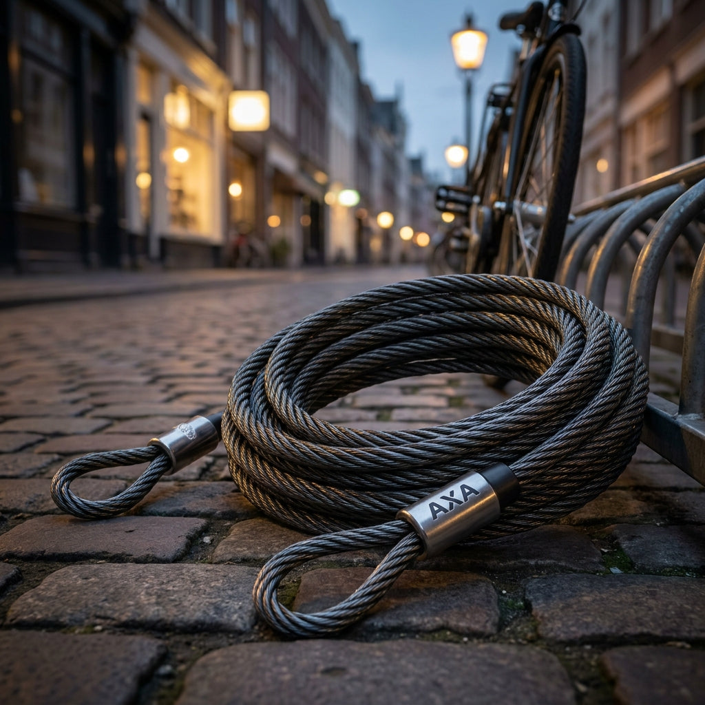 Schlaufenkabel AXA Double Loop 100 ULC p Länge 10m, Ø10mm, ULC double pin