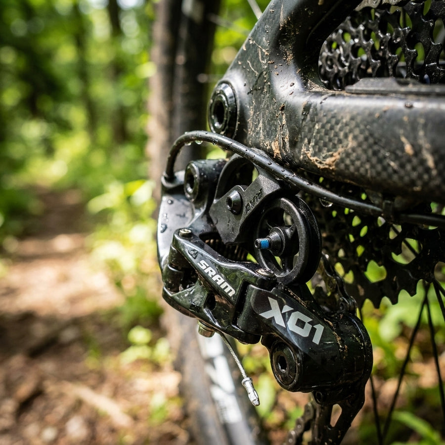 SRAM KabelführungsKit für X01, X01 DH, X1 Schaltwerke. Präzise Mountainbike Zugführung für maximale Schaltperformance.