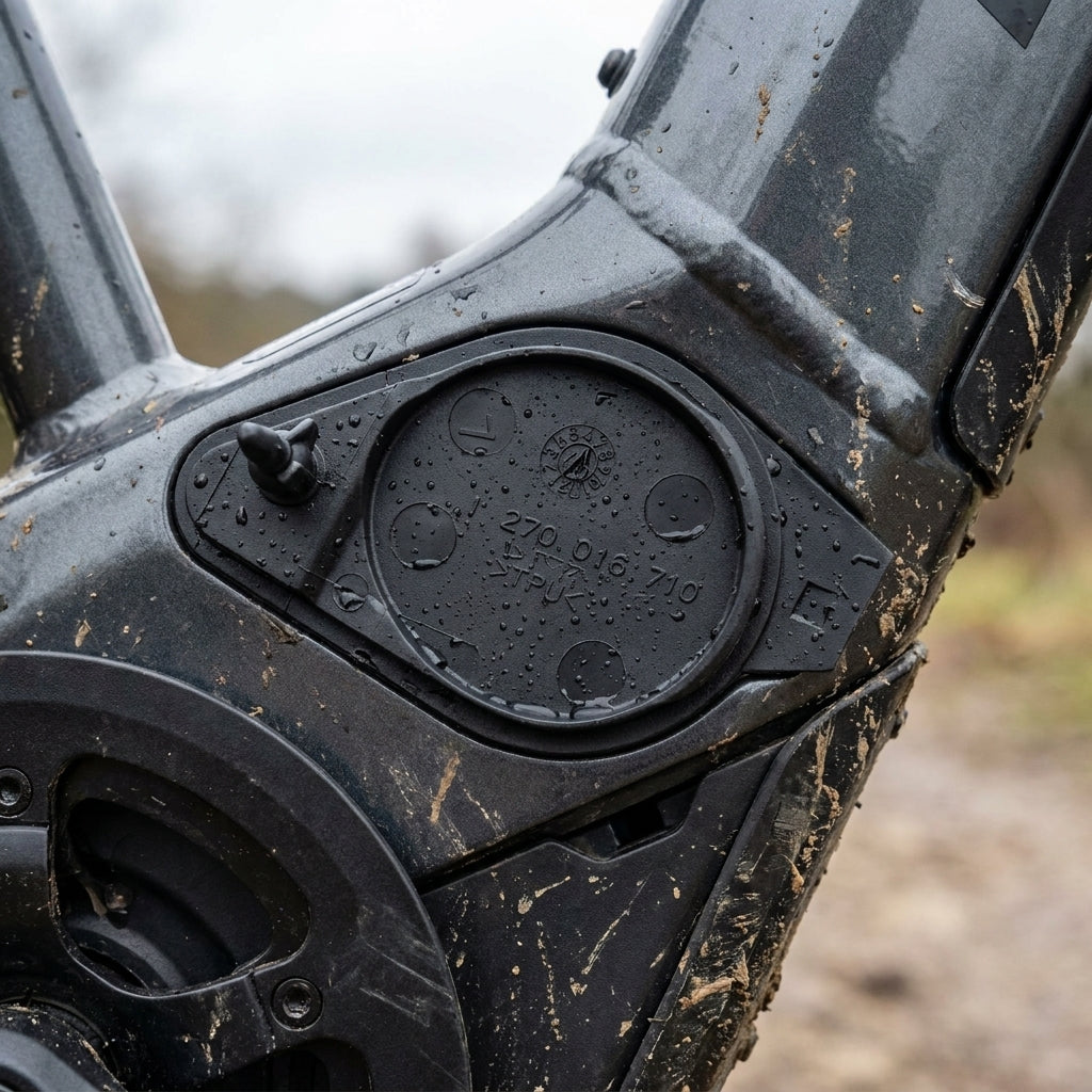 Bosch Abdeckkappe für E-Bike Ladebuchse Rahmenakku. Schutz vor Schmutz und Feuchtigkeit. Verlängert Akkulebensdauer.