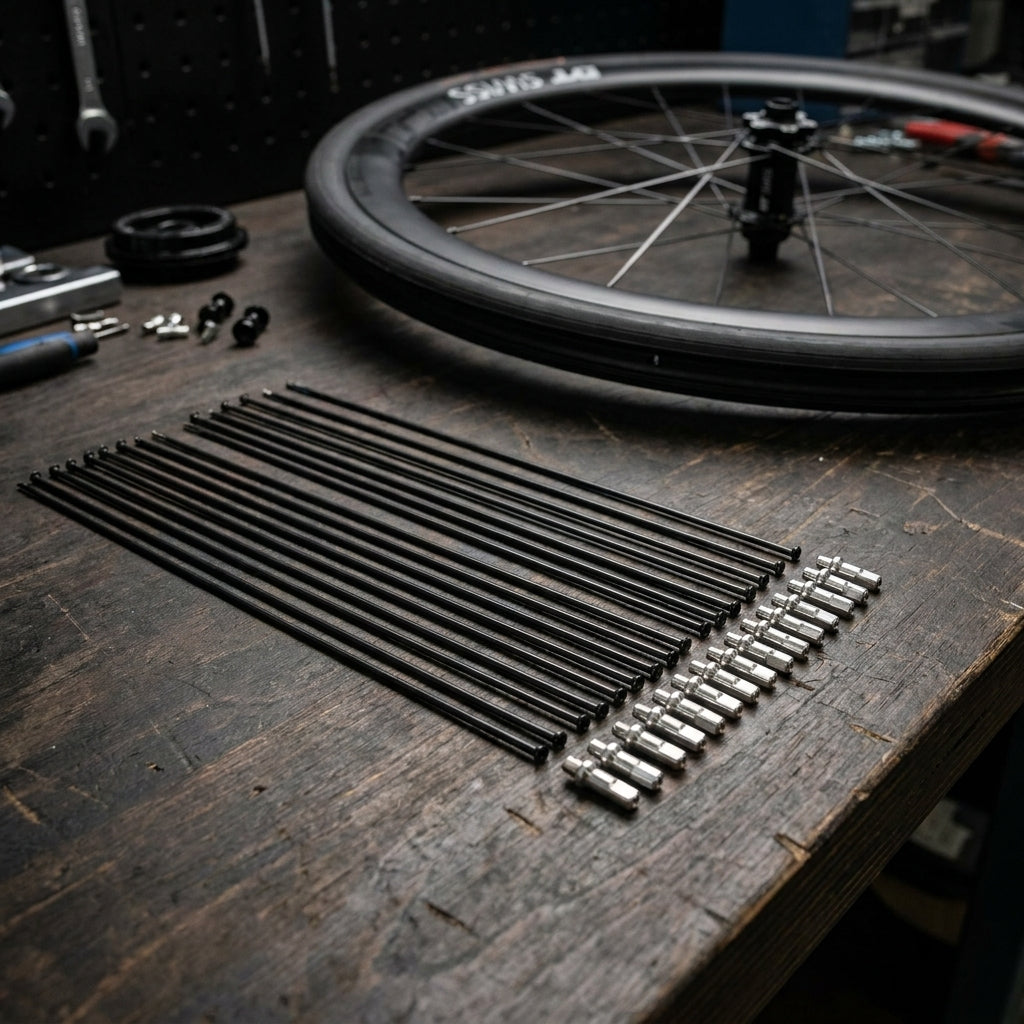 DT Swiss Speichenkit für GRC 1100 DICUT 700C Gravel Laufrad. Präzise Reparatur & Wartung für optimale Performance.