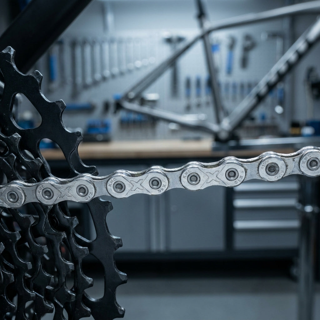 KMC X12 WAXED 12-fach Fahrradkette: Gewachste Präzision, Langlebigkeit, geringe Wartung. Ideal für 12-Gang-Antriebe.
