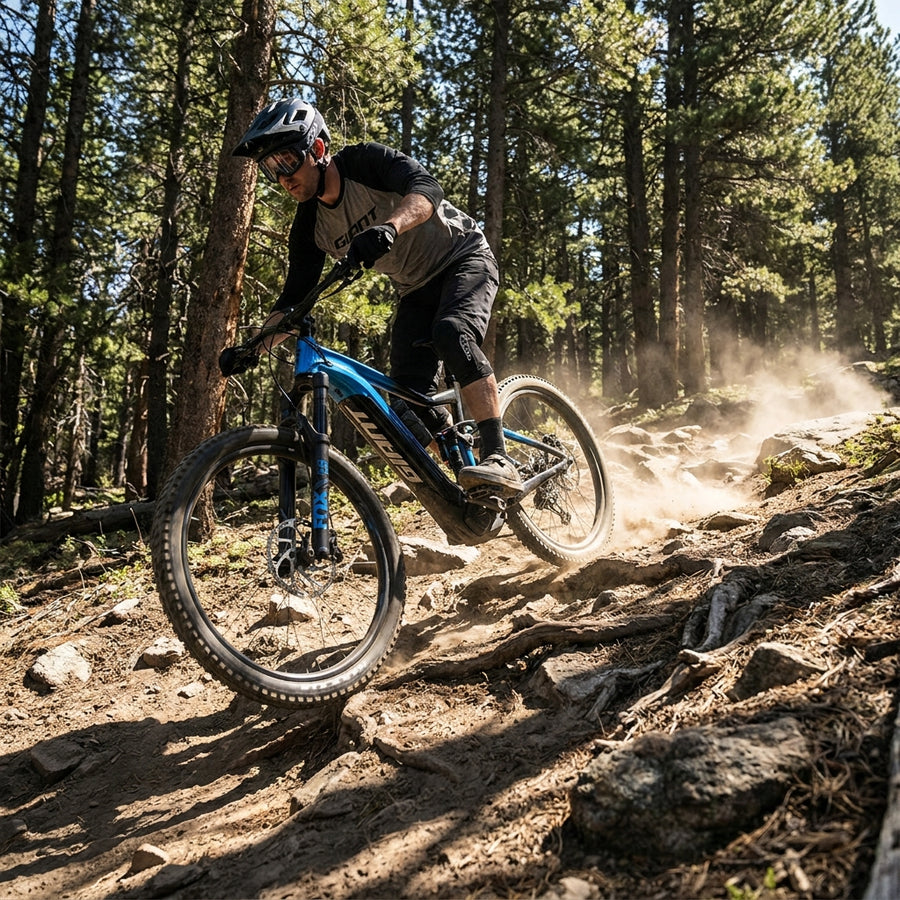 FOX LIVE m2 Controller Giant Trance X E-MTB: Präzise Fahrwerkssteuerung für maximale Performance und Dämpfungsanpassung.