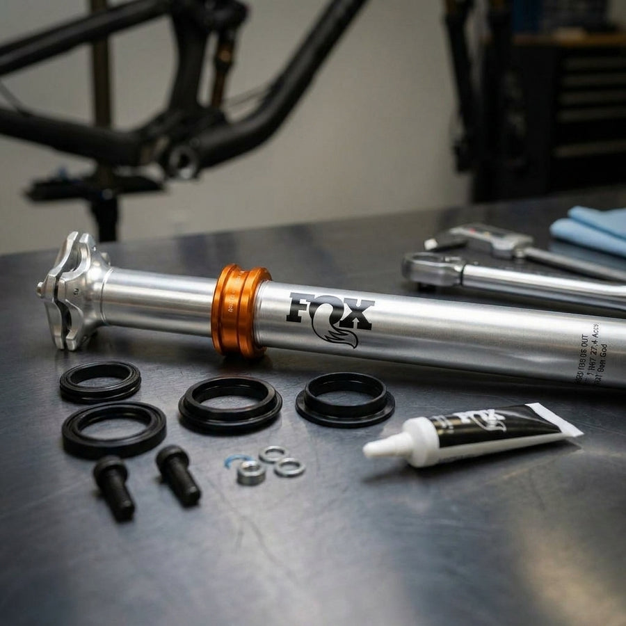 FOX Service Set Upper Post Assy 27,2mm 50mm Hub Wartungskit für Transfer SL Sattelstütze, Original Fahrradteile.
