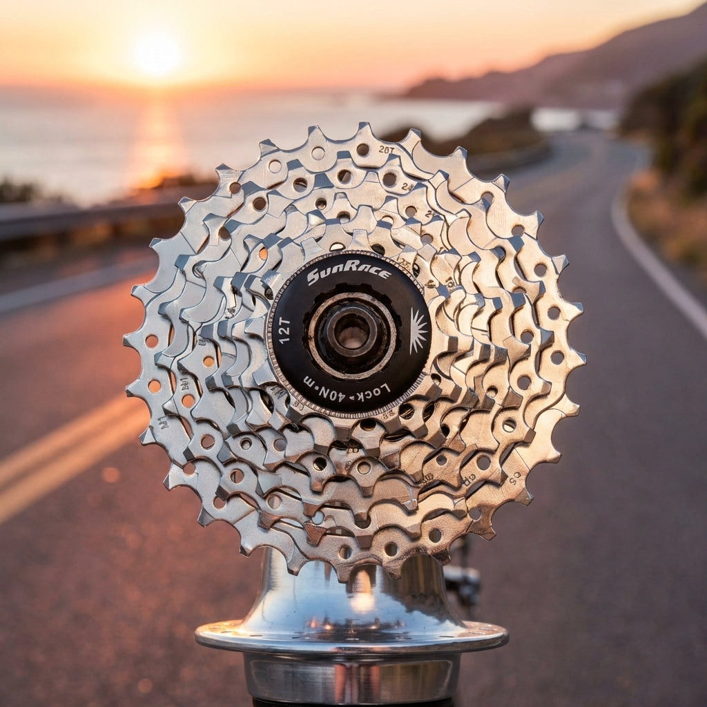 Csr63 7-fach Kassette 12-24 Zähne, Road, Shimano-kompatibel, Präzise Gangabstufung, Ideal Für Rennradfahrer