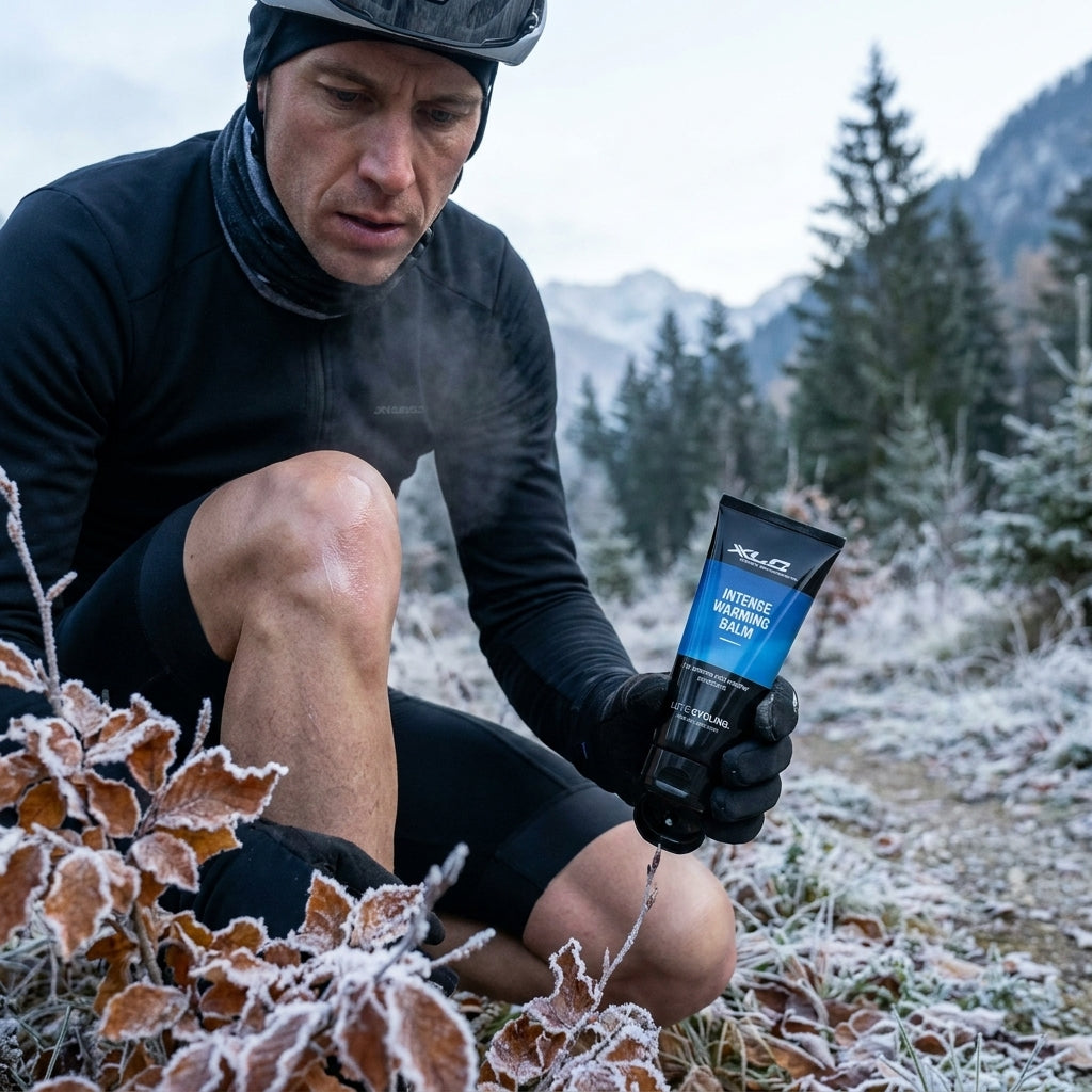 XLC Intense Warming Balm 100ml. Wärmender Balsam für Muskeln und Sehnen. Schutz bei Sport in Kälte 0-5°C.