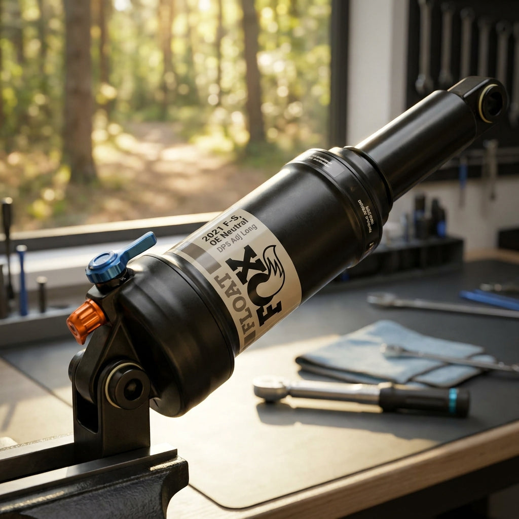 FOX Decal Set für FLOAT DPS Dämpfer (2021 F-S). Hochwertiger Aufkleber für Fahrrad-Fahrwerk, Mountainbike-Dämpfer, OE.