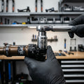 FOX Tooling Custom Torque Spanner Socket 8-Pin für präzisen FOX Live Valve Neo Dämpfer Service und LSC Endkappen.