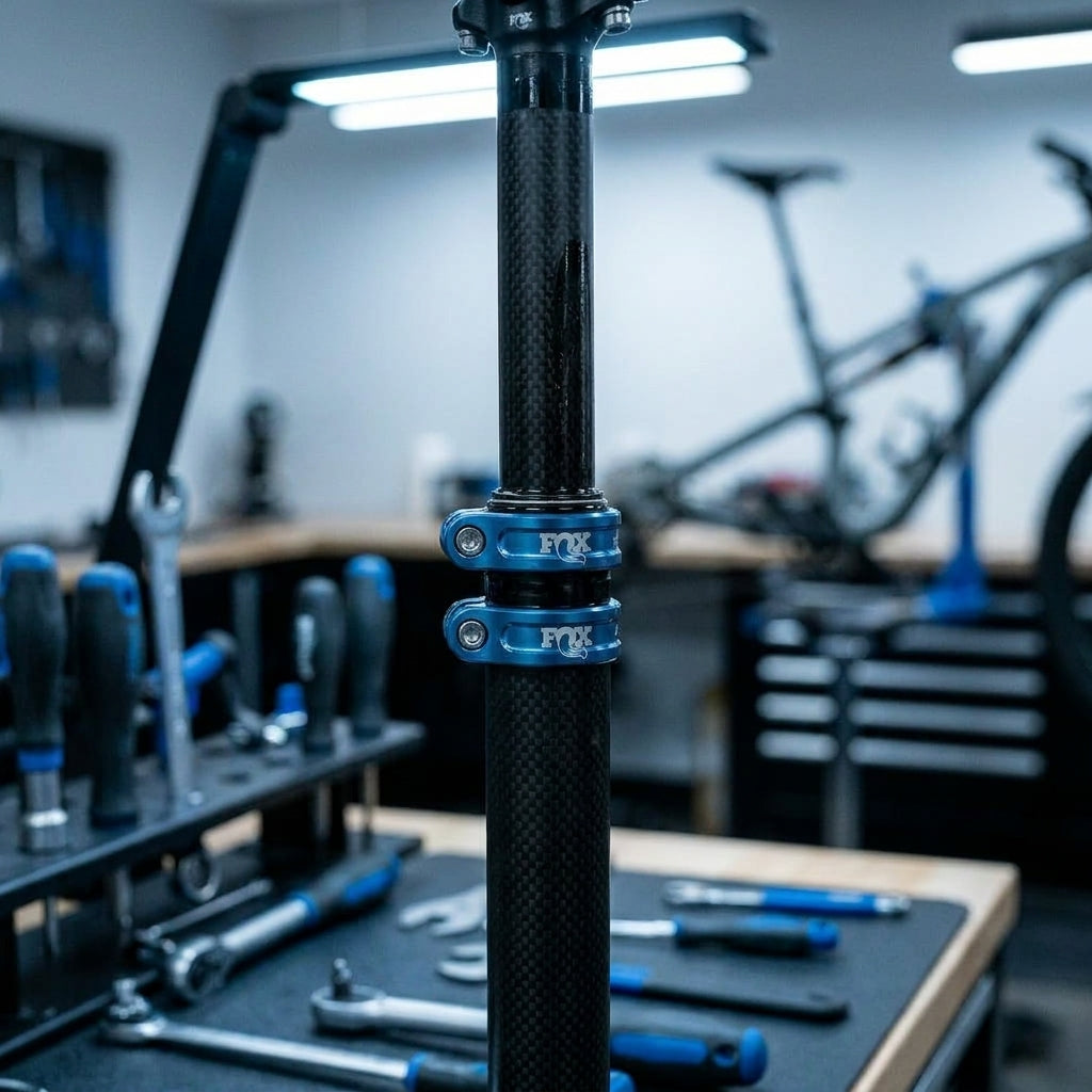 FOX Kit Tooling Transfer Neo Shaft Clamps - präzises Service-Werkzeug für Sattelstützen