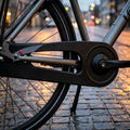 Hebie Kettenschutz 0395 einflügelig in Schwarz für City-Fahrräder schützt Kleidung vor Kettenfett.