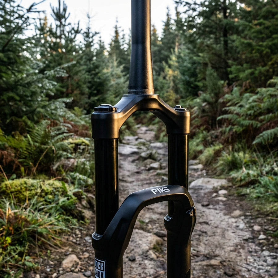 RockShox Pike C1+ Gabel CSU: 27.5/29 Zoll Mountainbike Upgrade. Präzise, robust, Diff.Black. Für Trail und Enduro Performance.