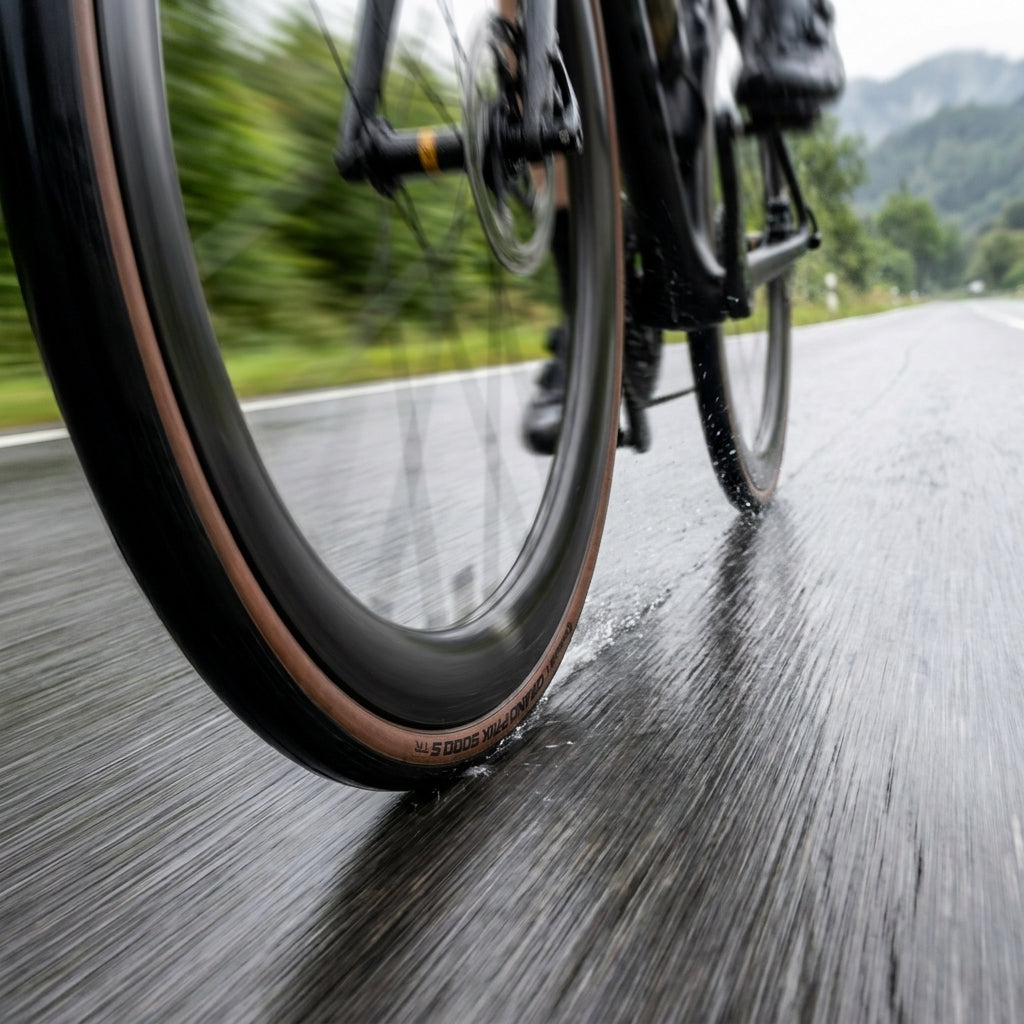 Continental Grand Prix 5000 S TR Fahrradreifen, schwarz braun, 27.5 Zoll. Hochleistungs-Rennradreifen für Top-Performance und Sicherheit.